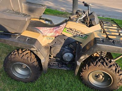 2 atvs with trailer