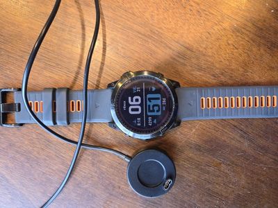 Garmin Fenix 7X Sapphire Solar GPS Smartwatch Titanium