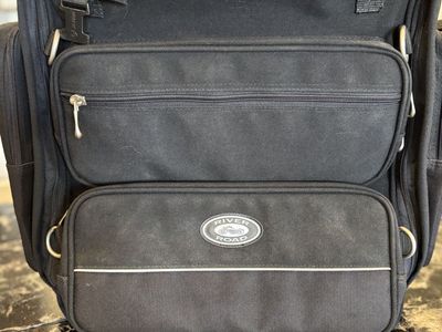 Genuine River Road suitcase and Duffle bag
