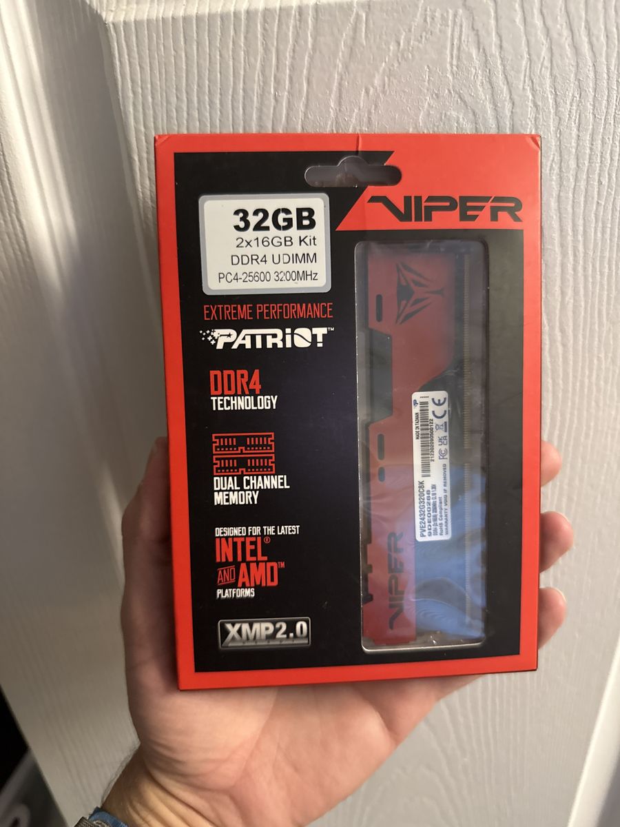 Patriot Viper 32 GB Ddr4 Kit (2x16GB)