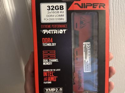 Patriot Viper 32 GB Ddr4 Kit (2x16GB)