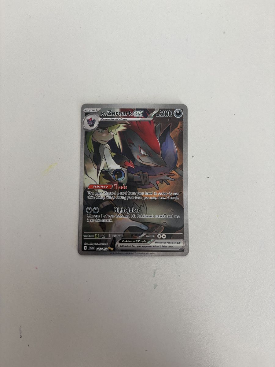 Pokemon card-N's Zoroark
