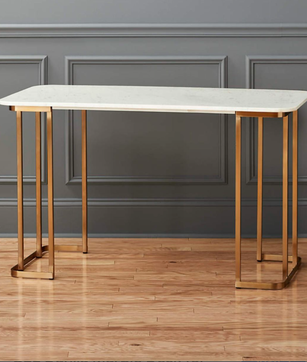 Marble Desk by CB2 l