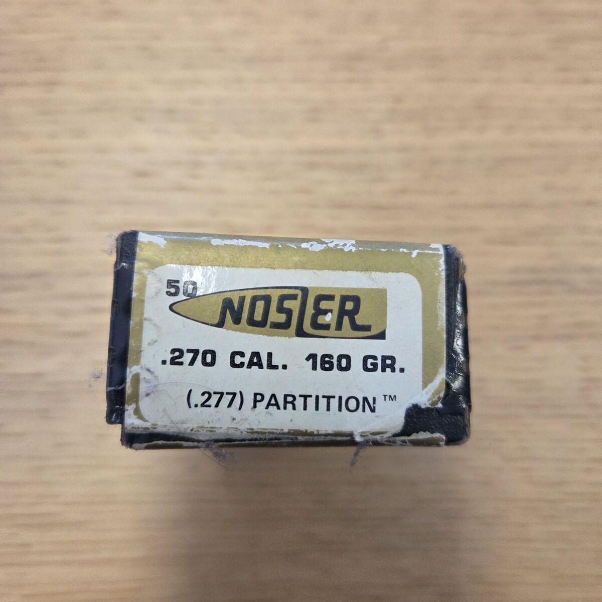 Nosler 270 160 grain partition