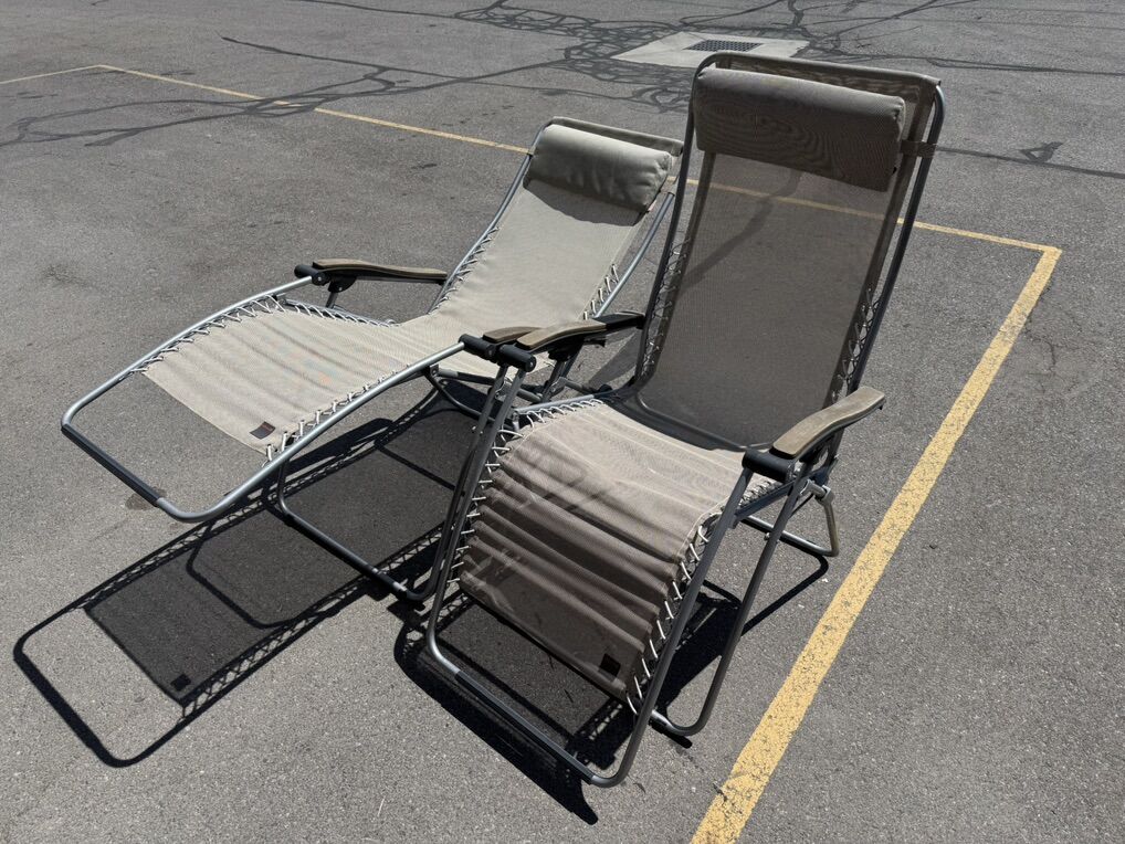 Lafuma Patio And Pool Zero Gravity Chairs