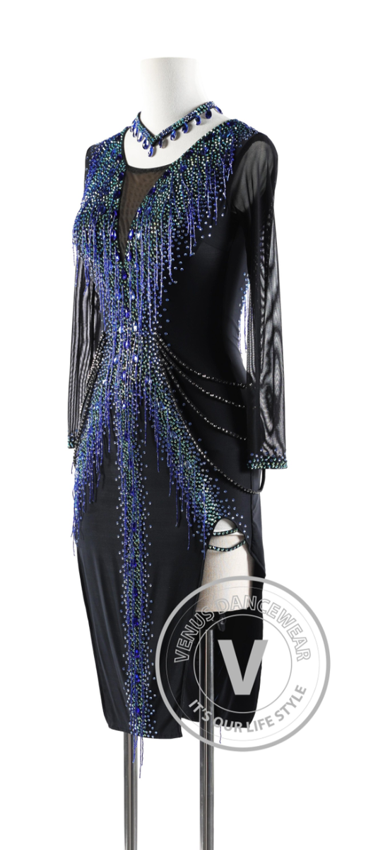 Ballroom Dance Latin Style Dress (Venus Dancewear)