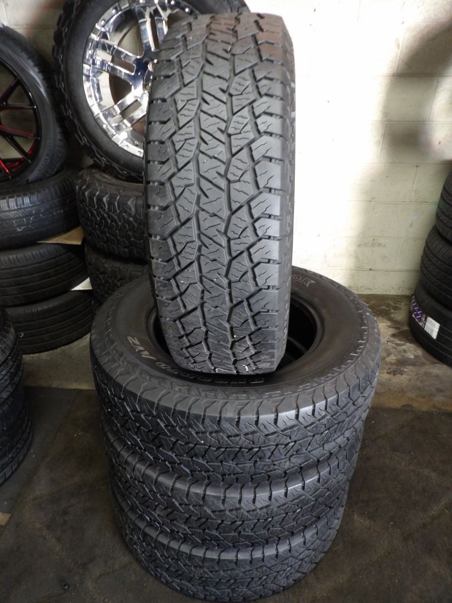 245/70R17 HANKOOK DYNAPRO A/T SET OFUSED TIRES