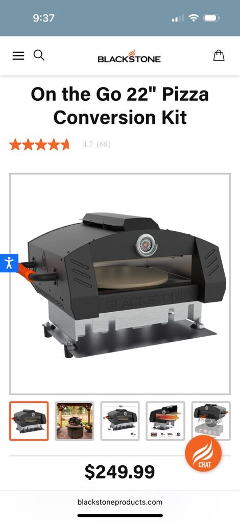 Blackstone 22 Pizza Oven Conversion Kit