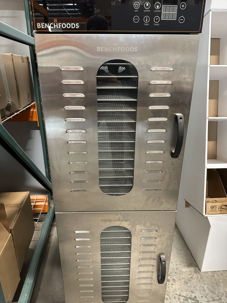 Commercial 2-Zone 32-Tray Vertical Dehydrator – Great Condition – $1,000