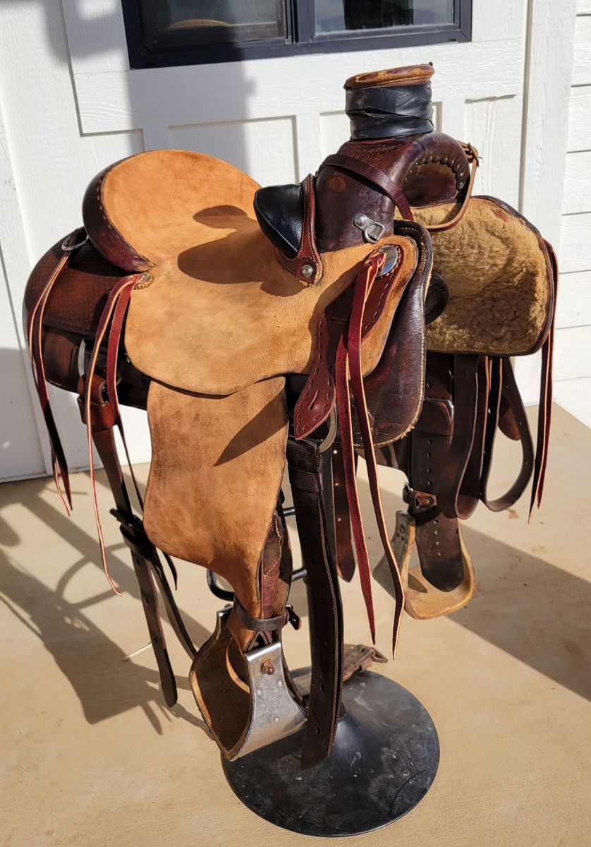 Custom Wade Saddle for sale