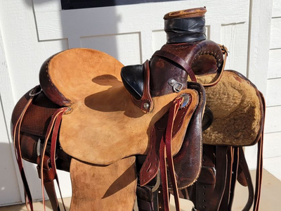 Custom Wade Saddle for sale