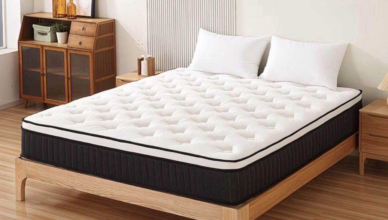 ️ Queen Mattress — Brand New & Factory Sealed - Memory Foam Hybrid
