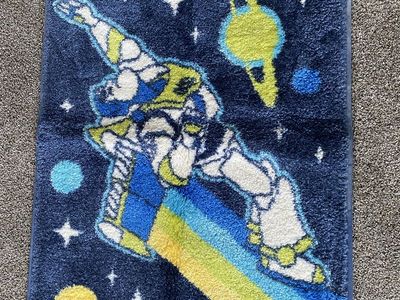 Disney Pixar Buzz Lightyear Outer Space Accent Rug