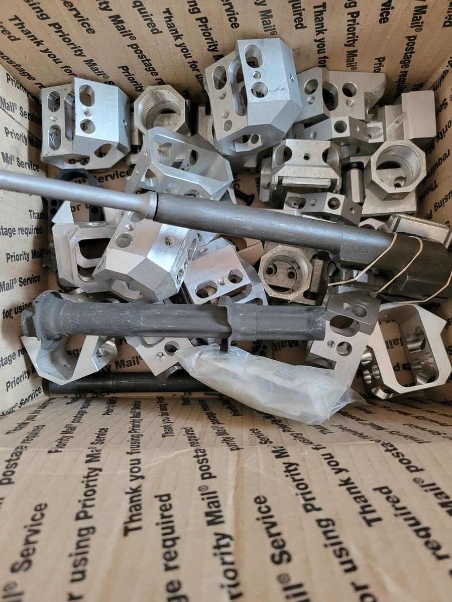 Assorted Rifle and Pistol Gun Parts Lot