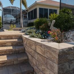 Tropicana 18x18 Pavers & Wall Caps