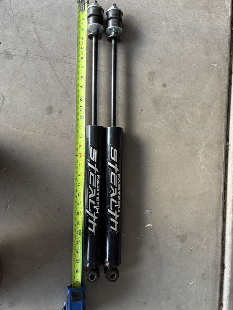 Fabtech Stealth FronT Shocks