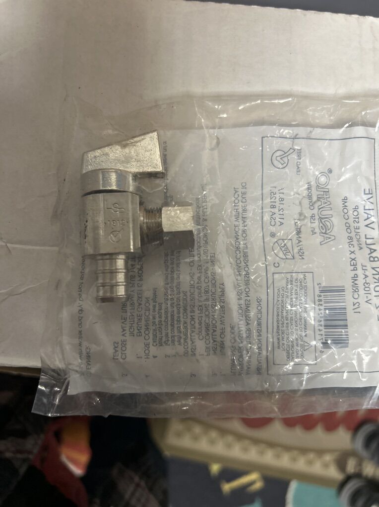 Angle Stop Easy Turn Ball Valve