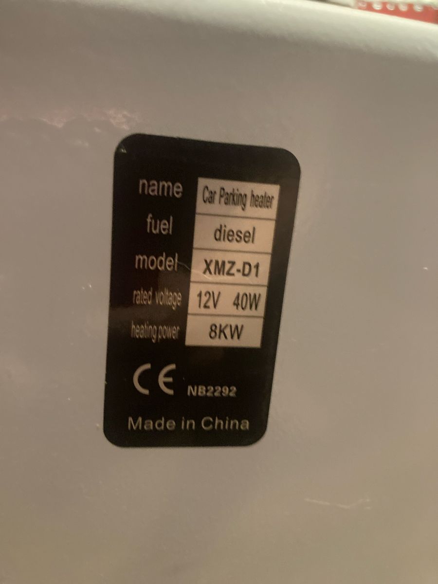 VEVOR Diesel Air Heater – 12V, 5KW/8KW – Works Great