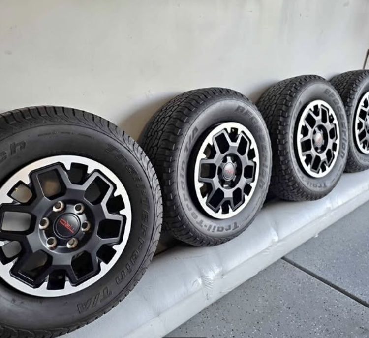 Set of 4 TRD Wheels with BFGoodrich Trail-Terrain T/A Tires