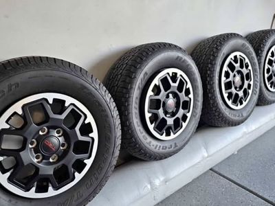 Set of 4 TRD Wheels with BFGoodrich Trail-Terrain T/A Tires
