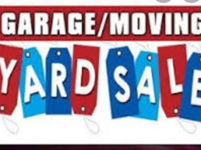 Moving garage sale! Some of everything!