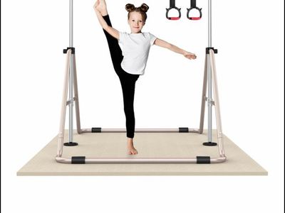 Foldable gym bar