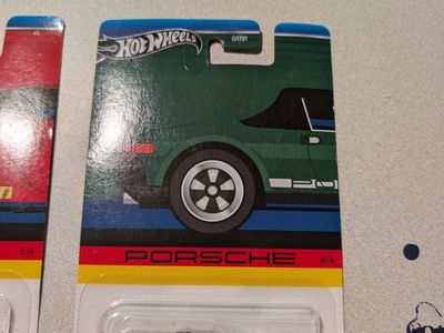 Hot Wheels Porsche Collection Lot - 935, 356 Speedster, 718 Cayman GT4 (3-Pack)