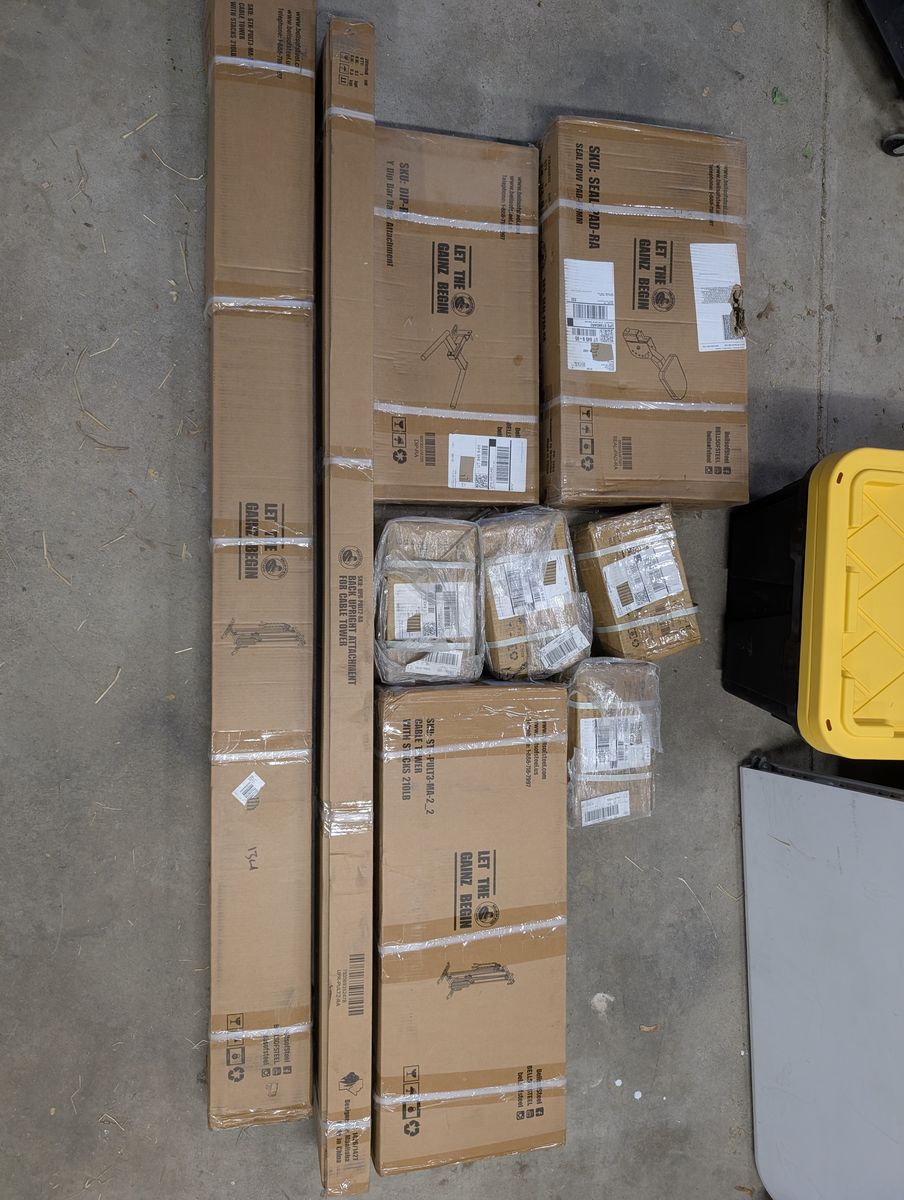 New in Box Bells of Steel Cable Tower with Extras