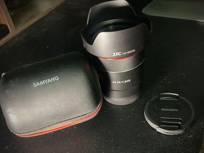 Sony fe Samyang 24mm f1.8