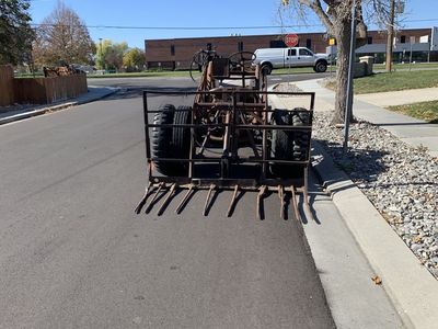 Hay front end loader
