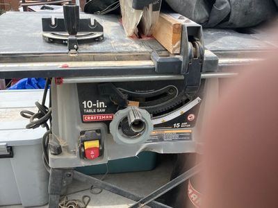 craftsman10 inch table saw