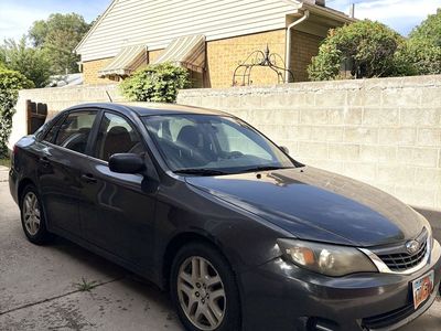 Subaru Impreza Sedan 2008, 168,000 miles (blue gray)