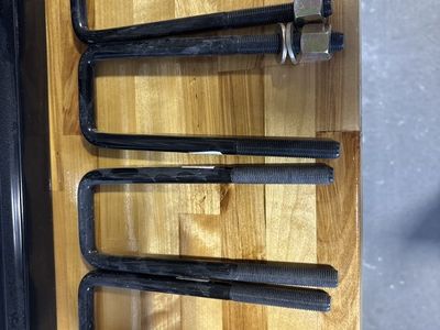 Gen 2 Tacoma leaf Spring U Bolts