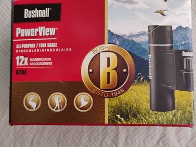 New Bushnell PowerView 12x25 Compact Binoculars