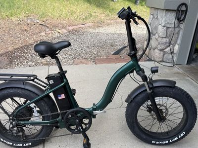 E-Bike: Electric Pedals fat-tire e-bike - 20 inch fat tires