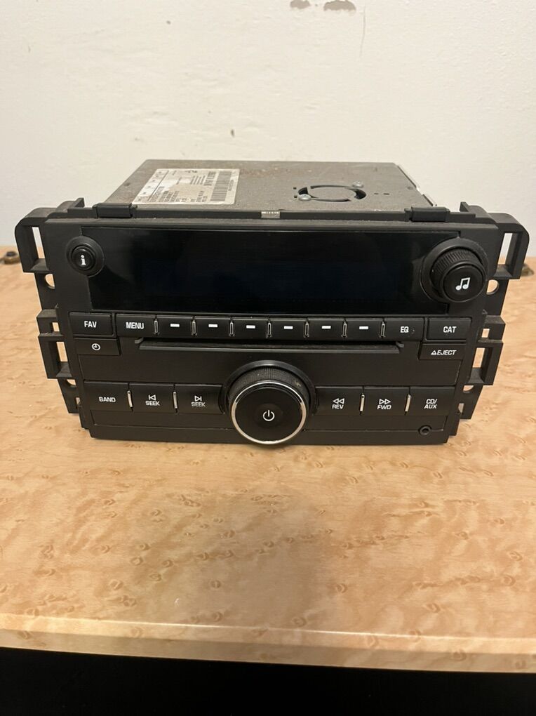 08-13 Stock Radio. Silverado Sierra Suburban Tahoe