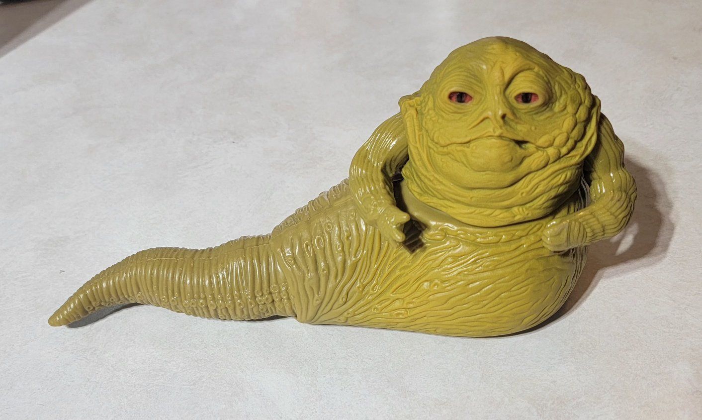 Original 1983 Jabba The Hutt Action Figure Kenner