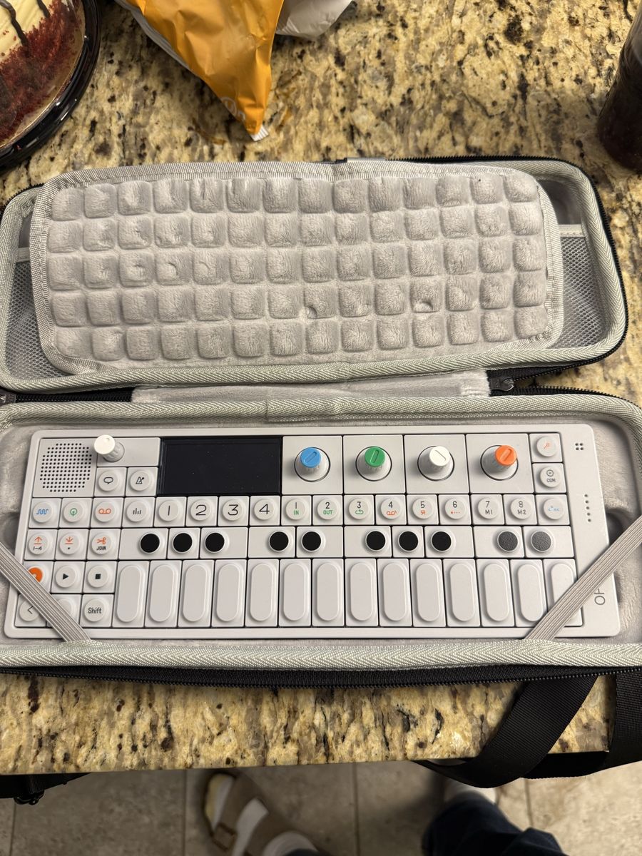 Teenage Engineering OP-1 (OP1) Portable Synthesizer with Hard Case and Cables