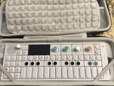 Teenage Engineering OP-1 (OP1) Portable Synthesizer with Hard Case and Cables