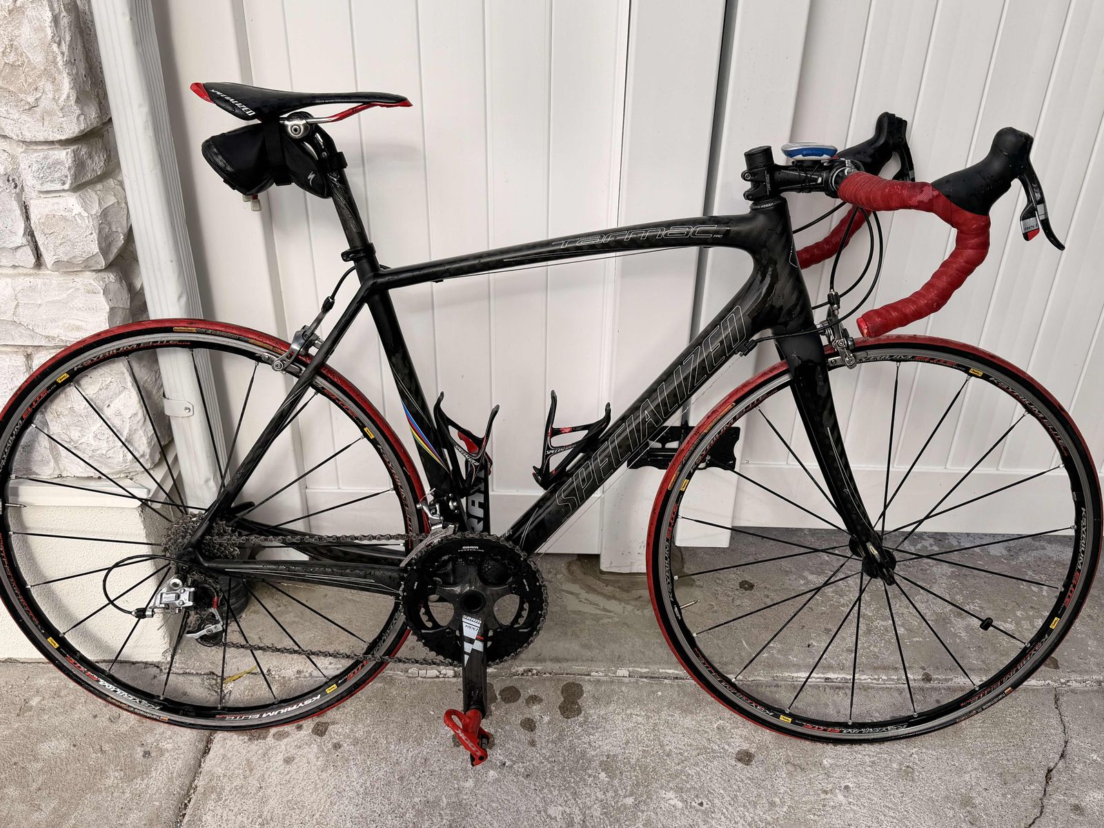 Specialized Tarmac Pro Carbon Road Bike — SRAM Red / Compact / Look Keo