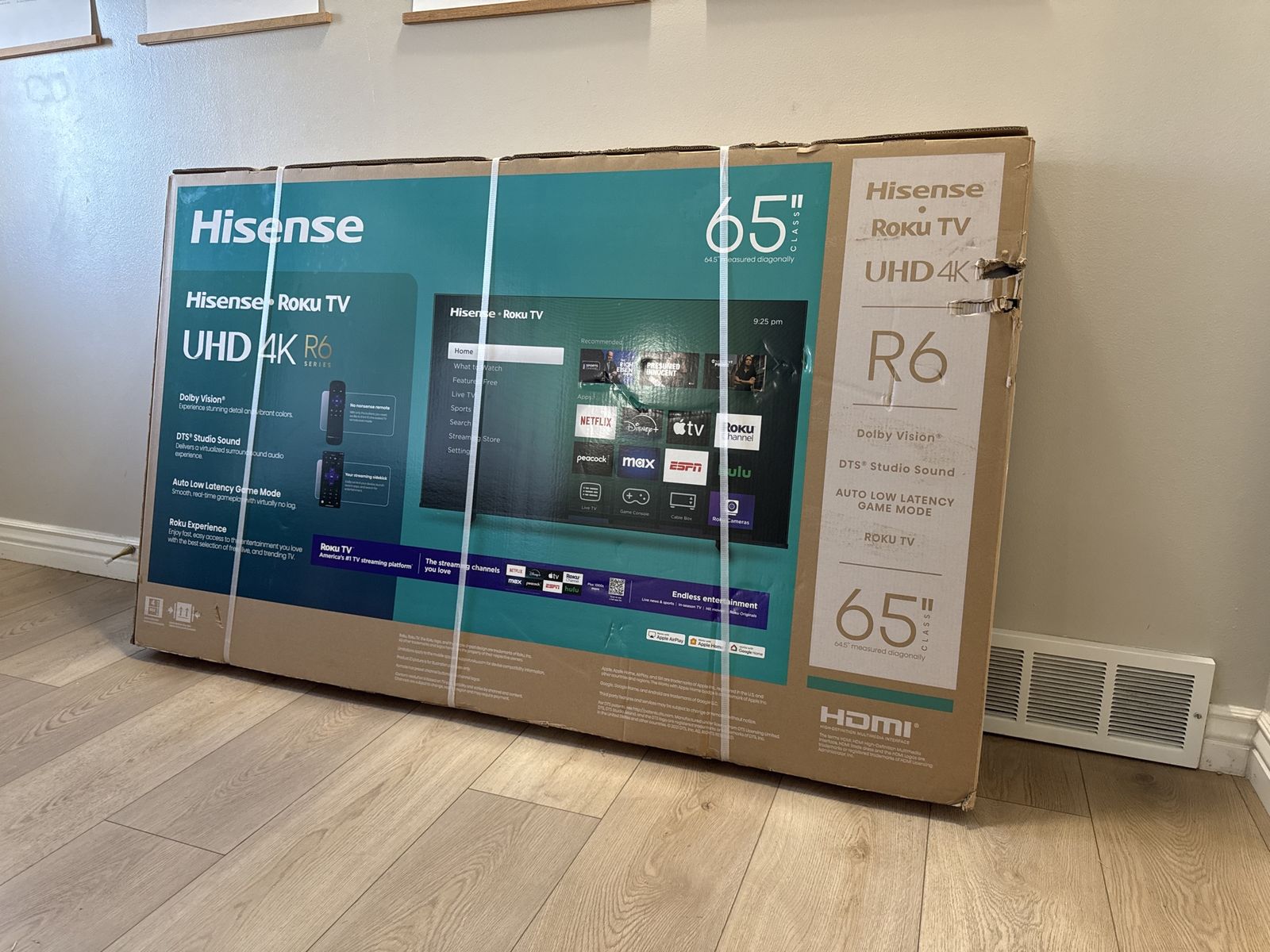 65” HiSense Ultra HD