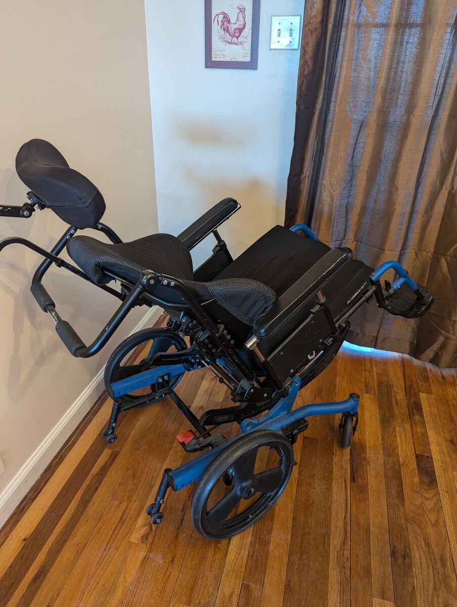Tilt in space CR by Ki mobility wheelchair