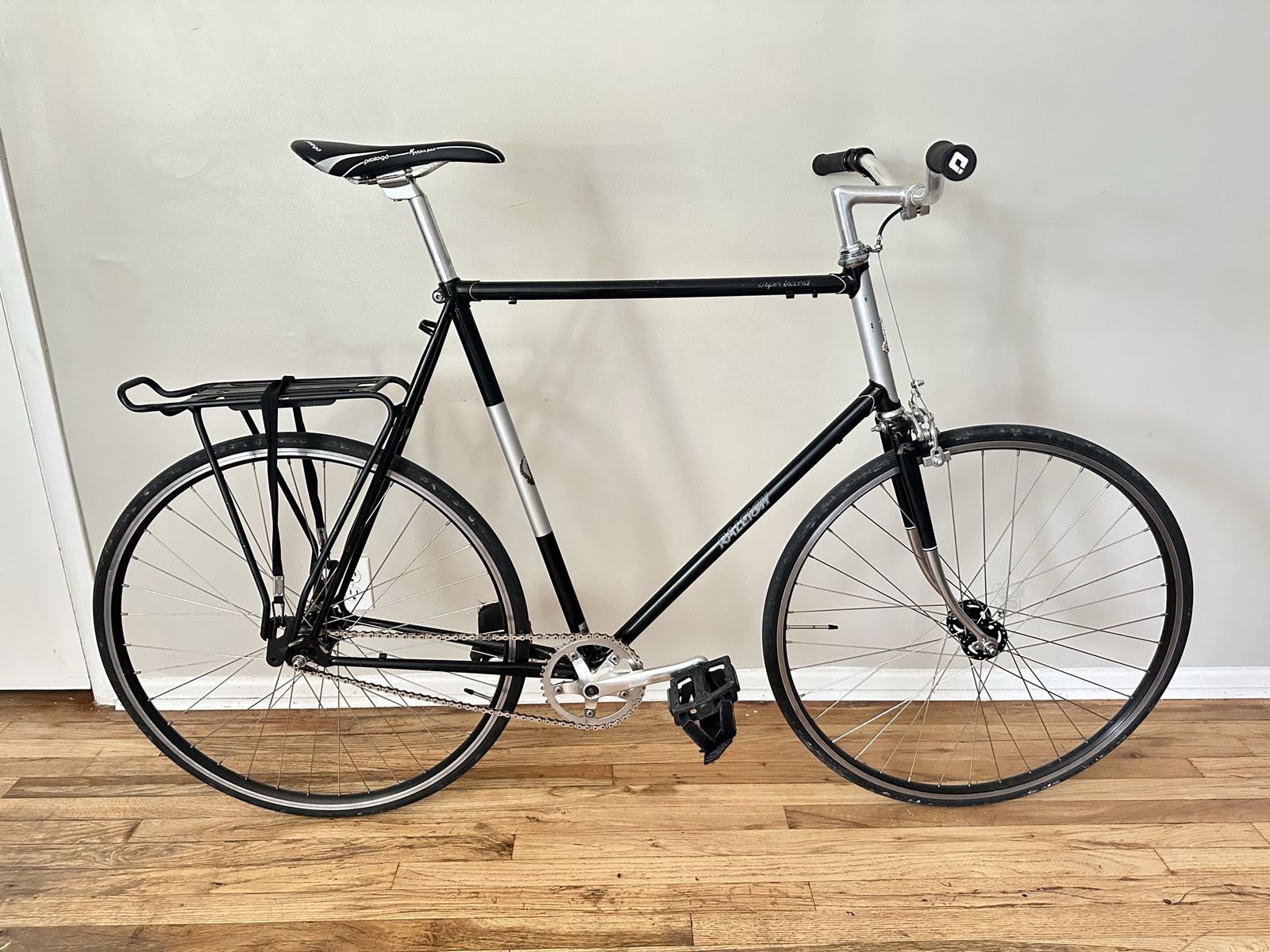 Vintage Raleigh Fixed Gear Steel 63cm 6’1”-6’6+