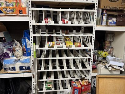 Shelf Reliance Cansolidator Pantry Storage Rack - Gravity Feed Organizer