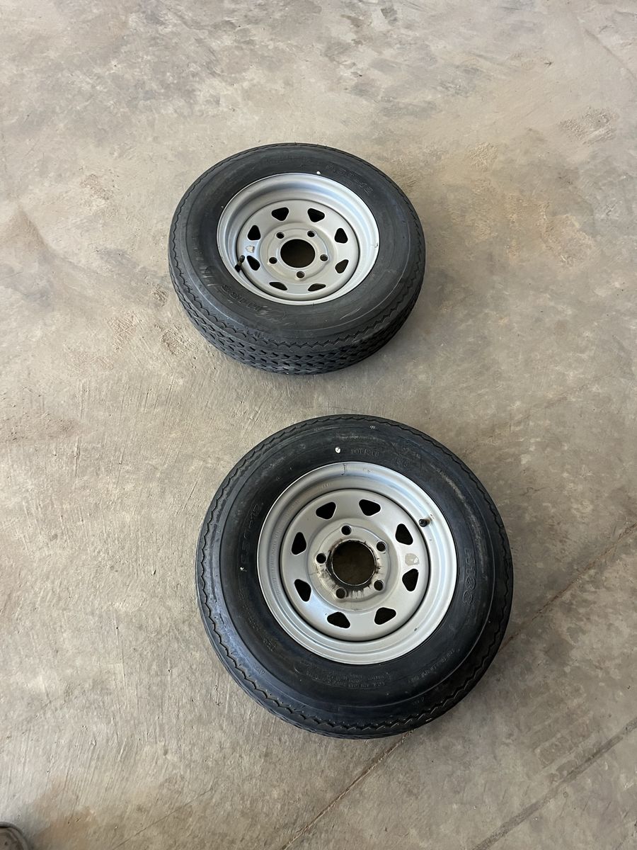 Small utility trailer tires