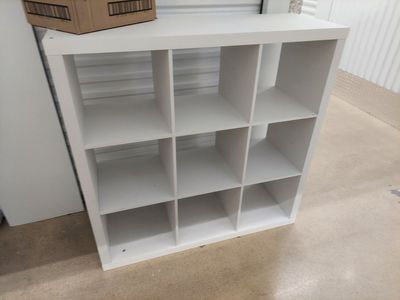 White 3x3 Cube Organizer