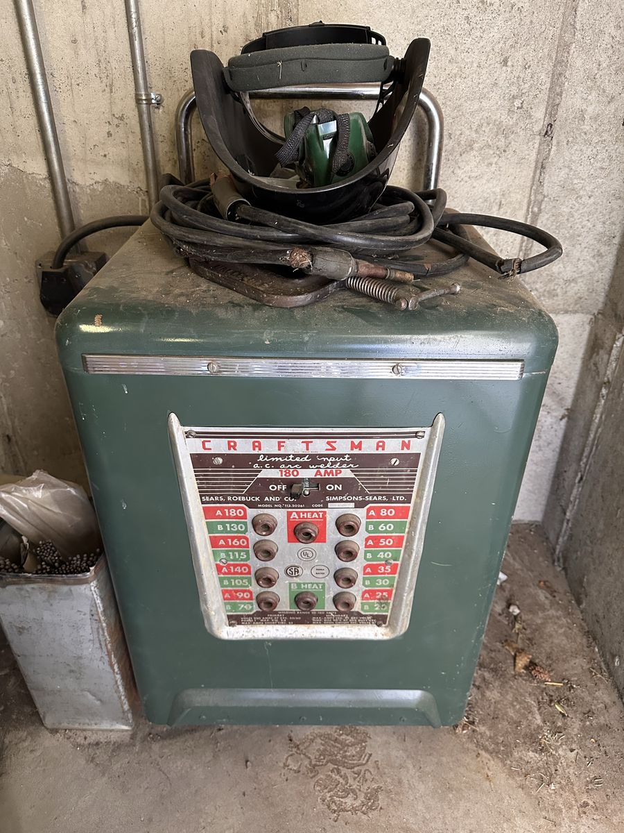 Vintage Craftsman A.C. Arc Welder