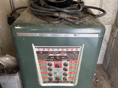 Vintage Craftsman A.C. Arc Welder
