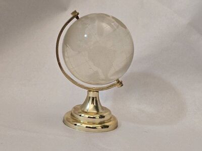 Miniature Crystal Like Globe