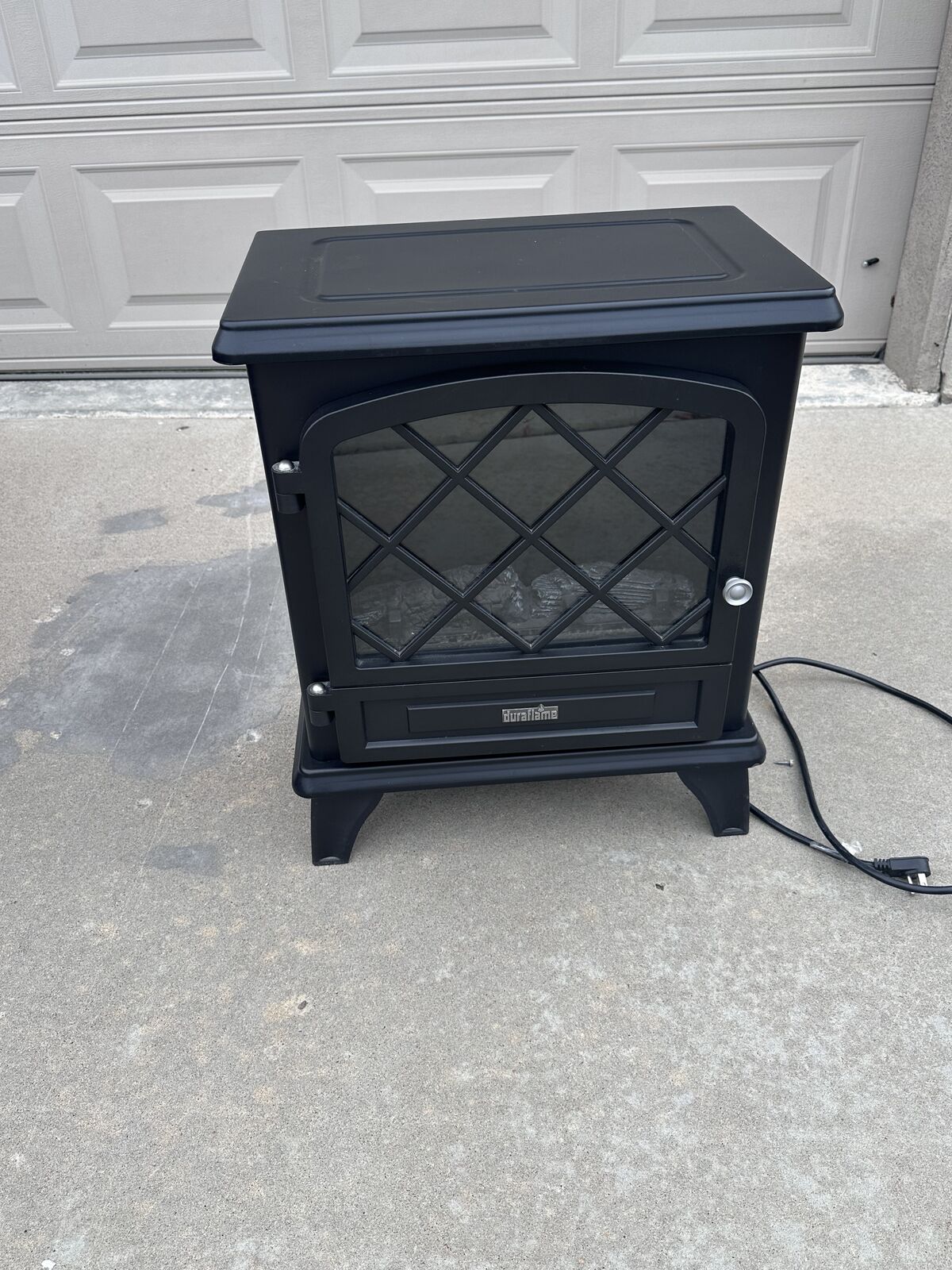 Freestanding Electric Fireplace Stove Heater